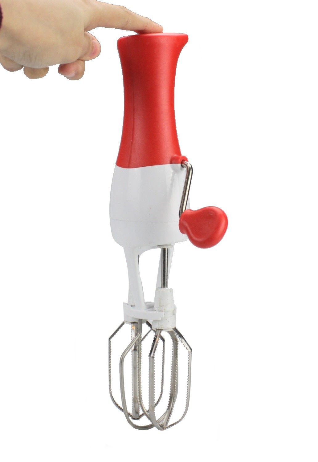 Rotary Whisk Hand Held Manual Stainless Steel Egg Beater Whisk Mixer Hand Whisk eBay