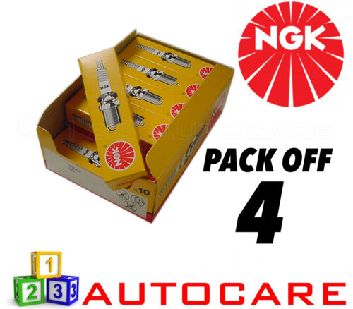 NGK Replacement Spark Plug set - 4 Pack - Part Number: BP7ES No. 2412 4pk - Picture 1 of 1