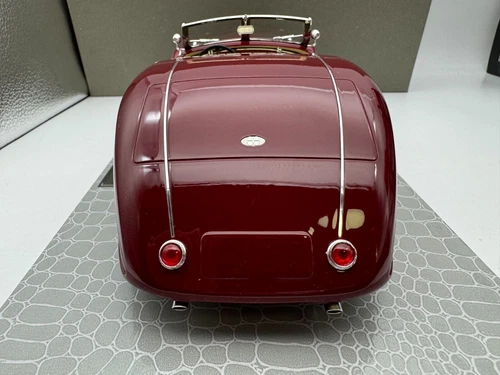 AMC 1/18 Mercedes Benz 540K W29 Stromllnien Roadster 1936 Erdmann & Rossi Red - Picture 14 of 16