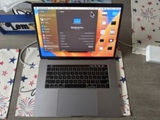 Apple MacBook Pro 15.4" 256GB SSD, Intel Core i7-8750H, 2.2GHz,16GB RAM TouchBar