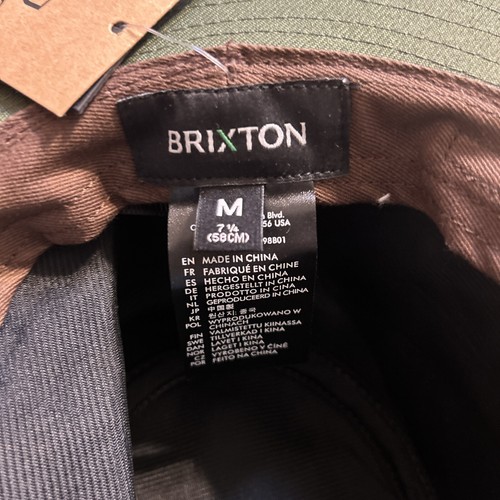 Brixton Field X Hat 10825 Moss Size Medium 7 1/4 (58CM) With Tags - Picture 16 of 23