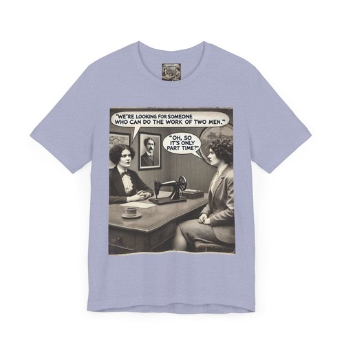 Lustiges Frauen Work Harder T-Shirt, Grafik Tee für Sie, Humorvoll Unisex Top, - Bild 28 von 41