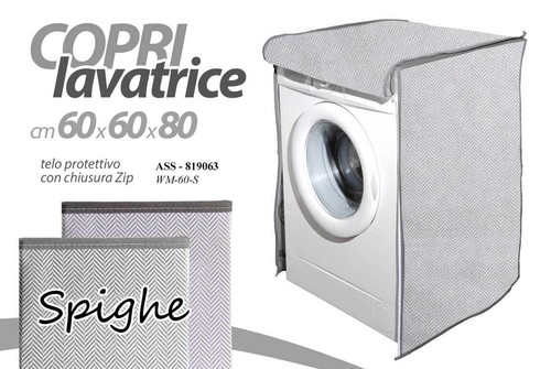Coprilavatrice COPRI LAVATRICE PROTTETIVO IMBOTTITO CERNIERA SPIGHE 60*60*80 cm - Foto 9 di 12