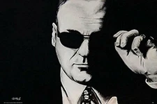 Tony Soprano Sunglasses by Ed Capeau 36x24 Sopranos TV Show Art Print Poster