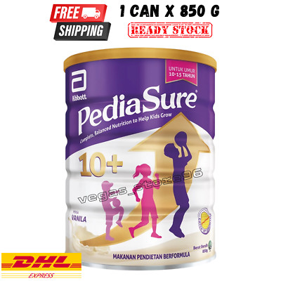 1 x Abbott Pedia Sure 10+ Optiheight Increase Height 10-15 Yrs Old 850g Vanilla