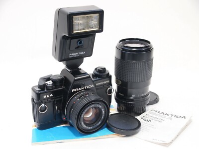 Praktica Bca Camera Praktica BCA 35mm SLR Camera With 2x Lenses