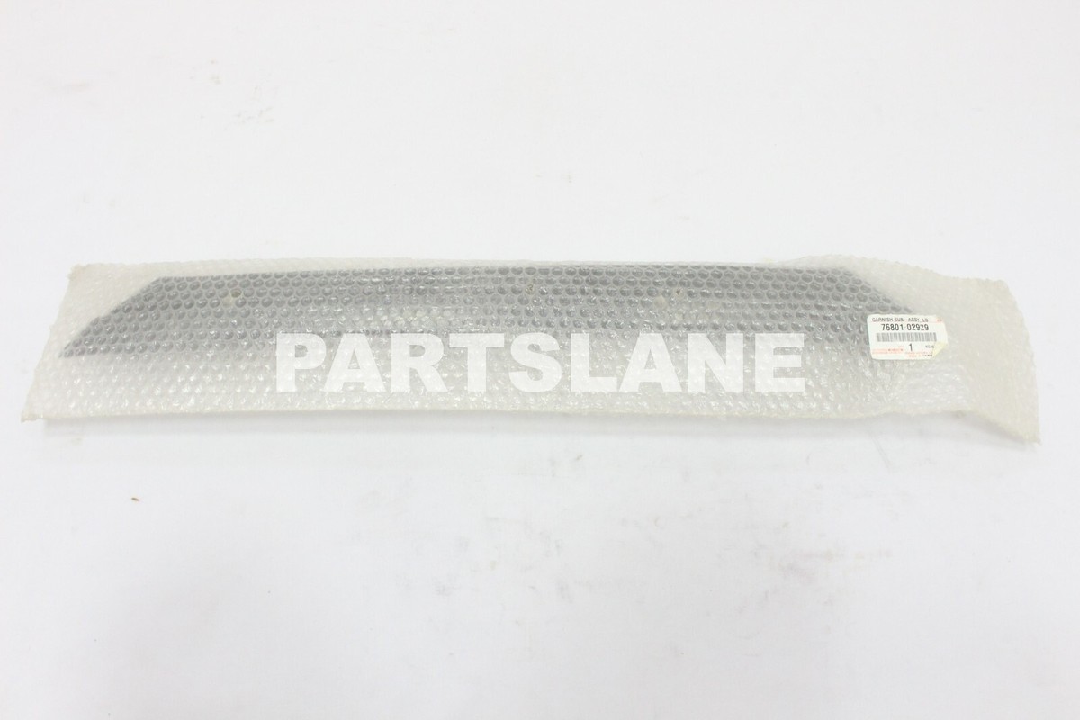 76801-02929 Toyota OEM Genuine GARNISH S/A BACK DO | eBay