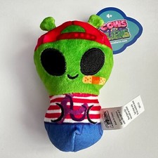 New Cows VS Aliens 012 12 Tommy Boi Alien Boy Slingshot Unboxed 4" Plush Toy