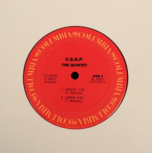 V.S.O.P. – The Quintet 2xLP 1977 Columbia – C2 34976 Herbie Hancock EX/VG+ - Picture 5 of 7