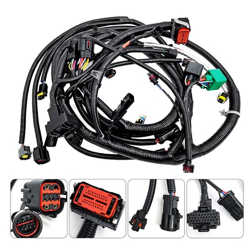2005-2007 For Ford Super Duty Diesel Engine Wiring Harness 6.0L D450-637-BA-M7 - Picture 6 of 9