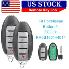 2 For 2016 2017 2018 Nissan Altima Maxima Keyless Smart Remote Car Key Fob