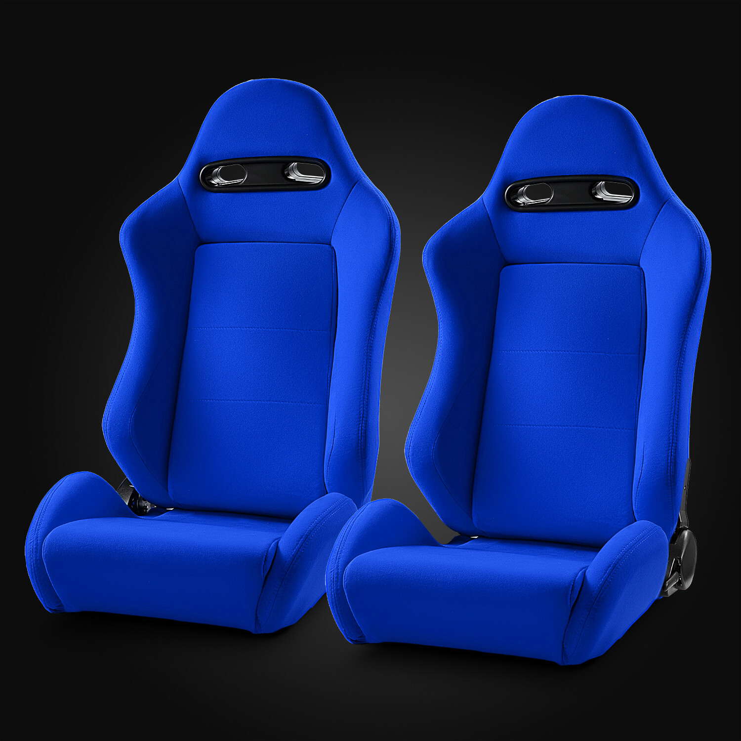 Comprar Universal JDM BLUE PVC Leather Left Right Recli... en USA desde