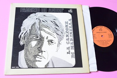 De Andre LP La Canzone Di Marinella Original 1968 EX