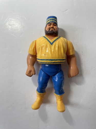 WWE WWF HASBRO SERIES 1 AKEEM WRESTLING FIGURE VIN...