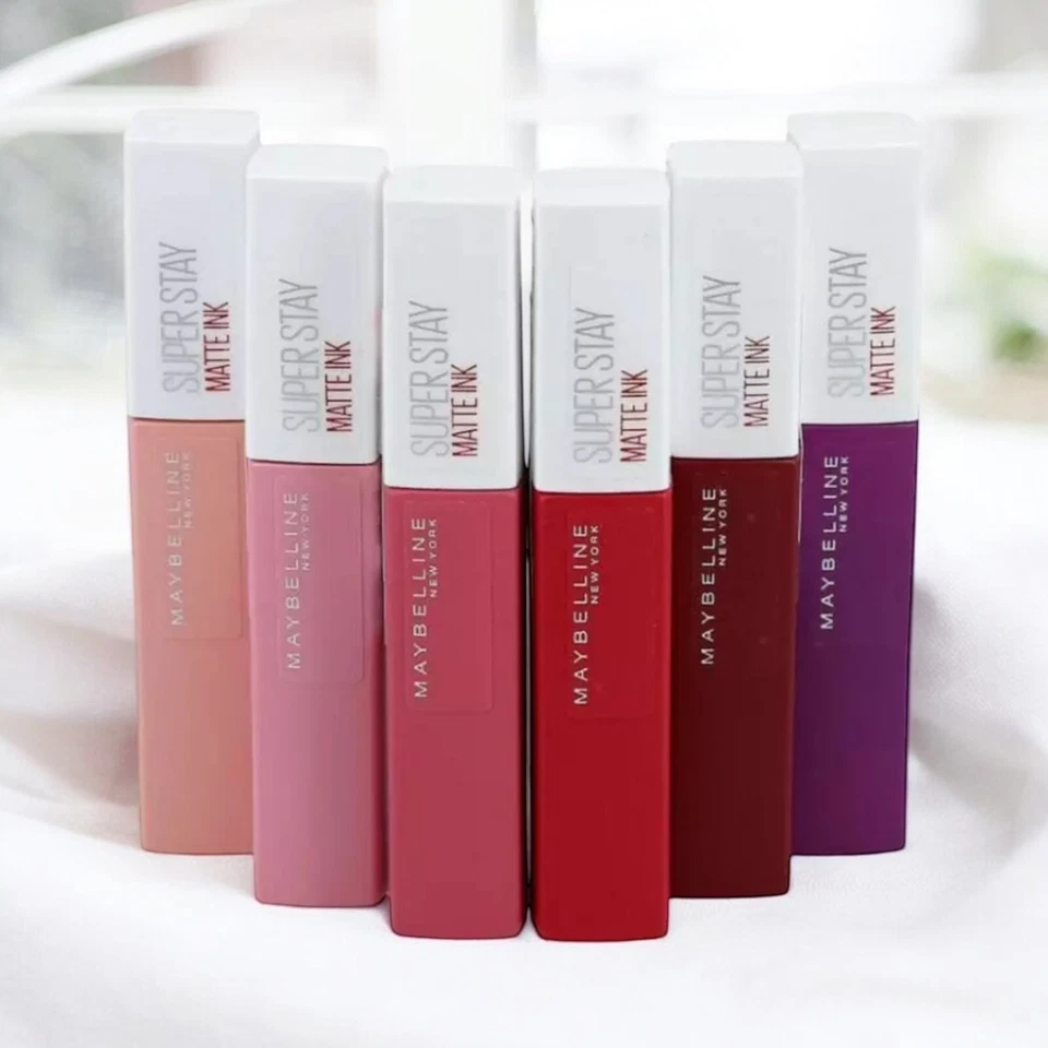 Maybelline New York Lippenstift,Super Stay Matte Ink Nudes,Flüssig Langanhaltend