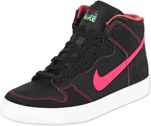 ladies red nike trainers