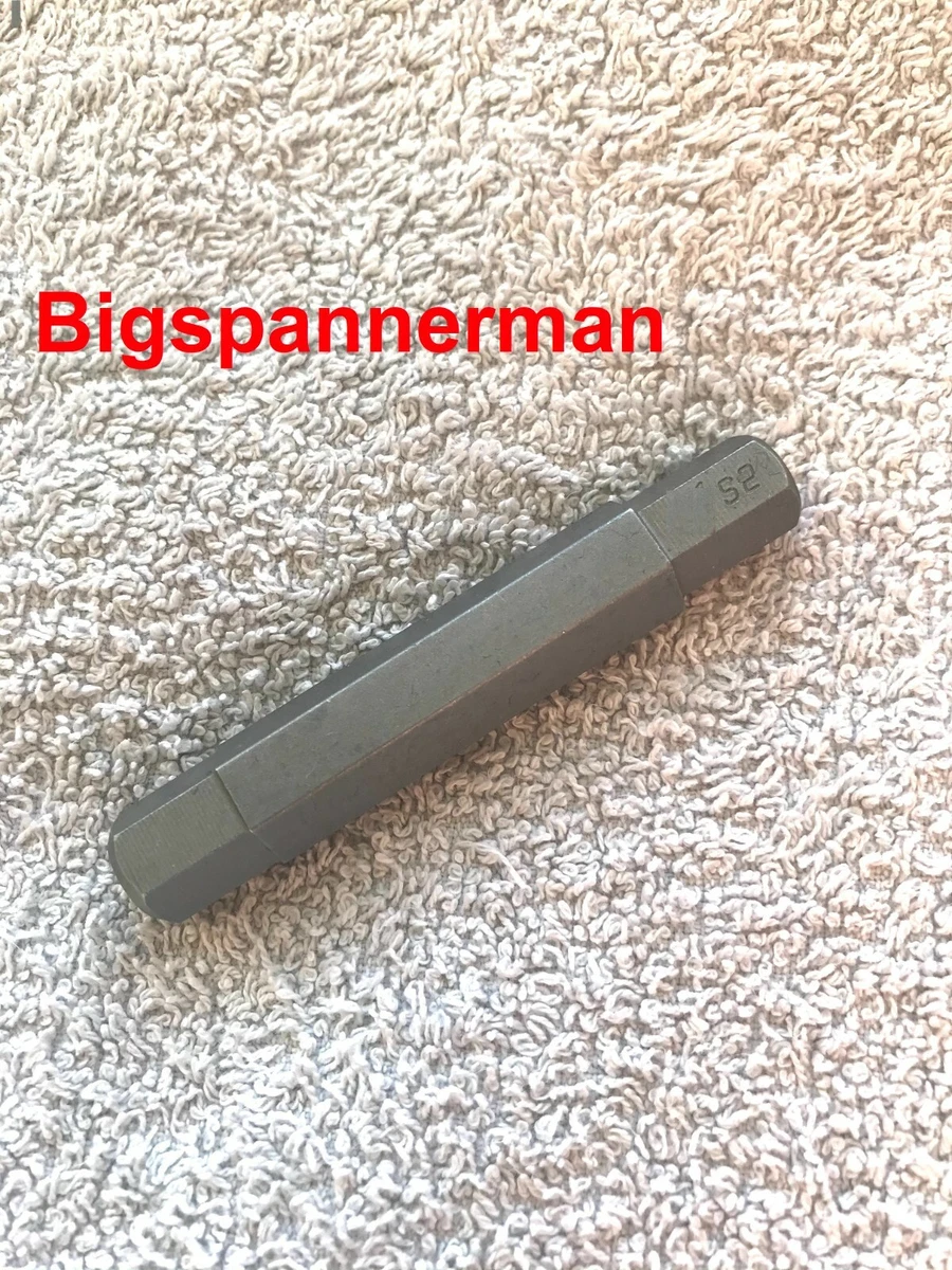 11mm HEX KEY BIT ALLEN Socket on a 10mm Hex Drive and 75mm long overall