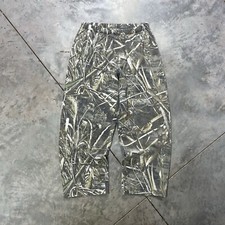 Vintage Realtree Camo Sweatpants Baggy Fit Wide Leg 2000s Hunting Medium