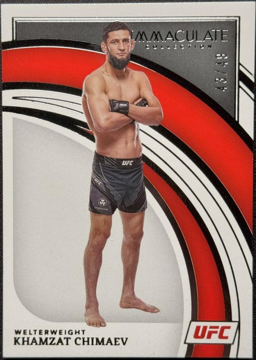 imaevページ 2022 Panini Immaculate Collection UFC - Khamzat Chimaev #78 for