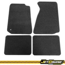 Fits 94-98 Ford Mustang Car Nylon Floor Mats Front Rear Black Carpets Liner 4PC