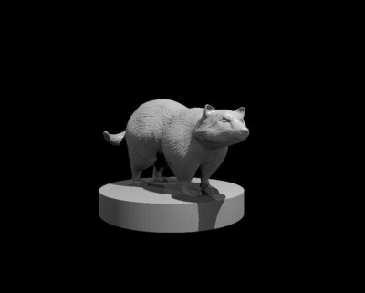 Badger Monster Manual 28mm Scale DND D&D Tabletop Mini