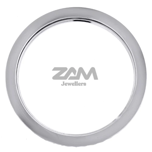 41MM Custom Moissanite Diamond Domed Honeycomb Bezel 4.46CT | ZamZamJewellers - Image 3 of 4