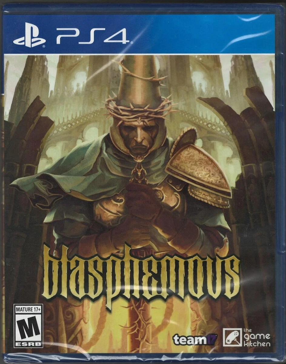 Blasphemous PS4, (Brand New Factory Sealed US Version)