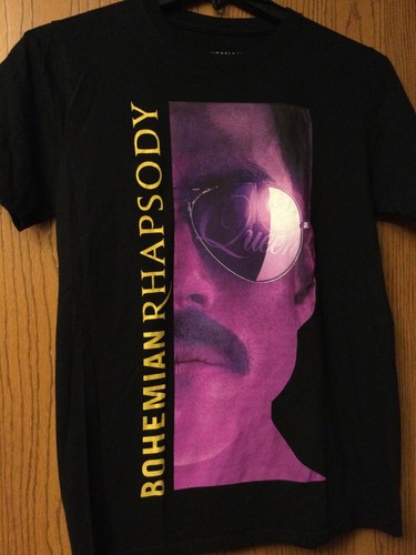 Queen - Bohemian Rhapsody - 2018 Black Shirt M - Bohemian Rhapsody