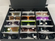Lot of 18 Mixed Men's/Women's Sunglasses, Different Brands, Colors, Styles (#2)