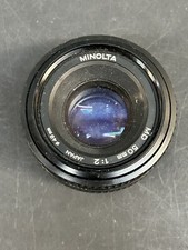 Minolta MD 50mm F/1:2 Manual Focus Prime Lens