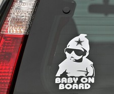Baby on Board Decal Sticker   Dallas Style Adorable Safety for Your Little One 