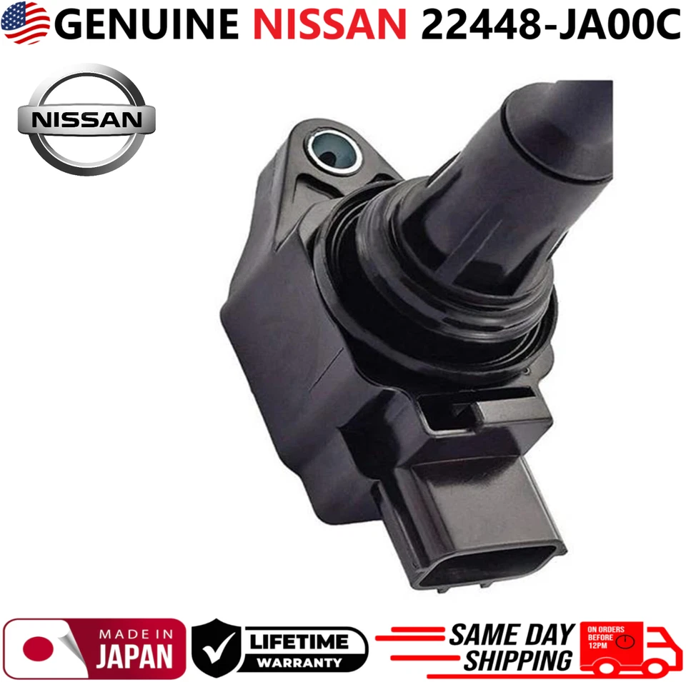 Bobinas de encendido NUEVAS GENUINAS NISSAN x8 para Nissan Infiniti 2007-2015, 22448-JA00C Foto 3 de 4