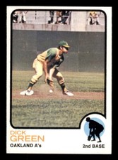1973 Topps Baseball #456 Dick Green NM/MT *d10