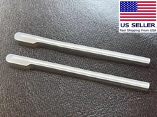 New Mykita Replacement White Silicone Temple Tips Ear Covers Needle Type Plug-in