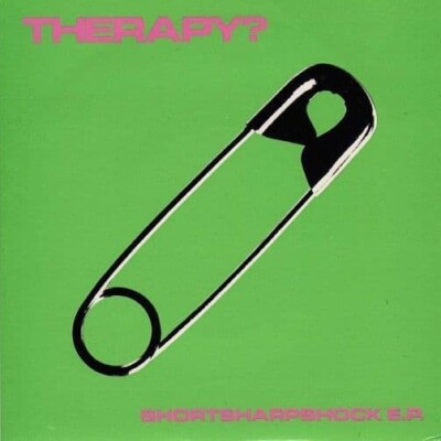THERAPY? Shortsharpshock EP Record Single 7 Inch A&M 1993 Pink Vinyl Rock Metal