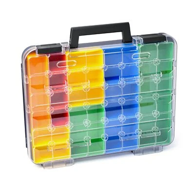BOSCH SORTIMO Sortimo T-BOXX 320 Sortierbox für Kleinteile, Schraubenkoffer Deckel transparent
