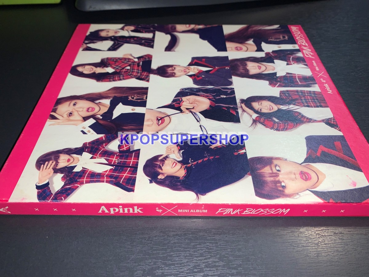 APink 4th Mini Album Pink Blossom CD Photobook Promo Personalized