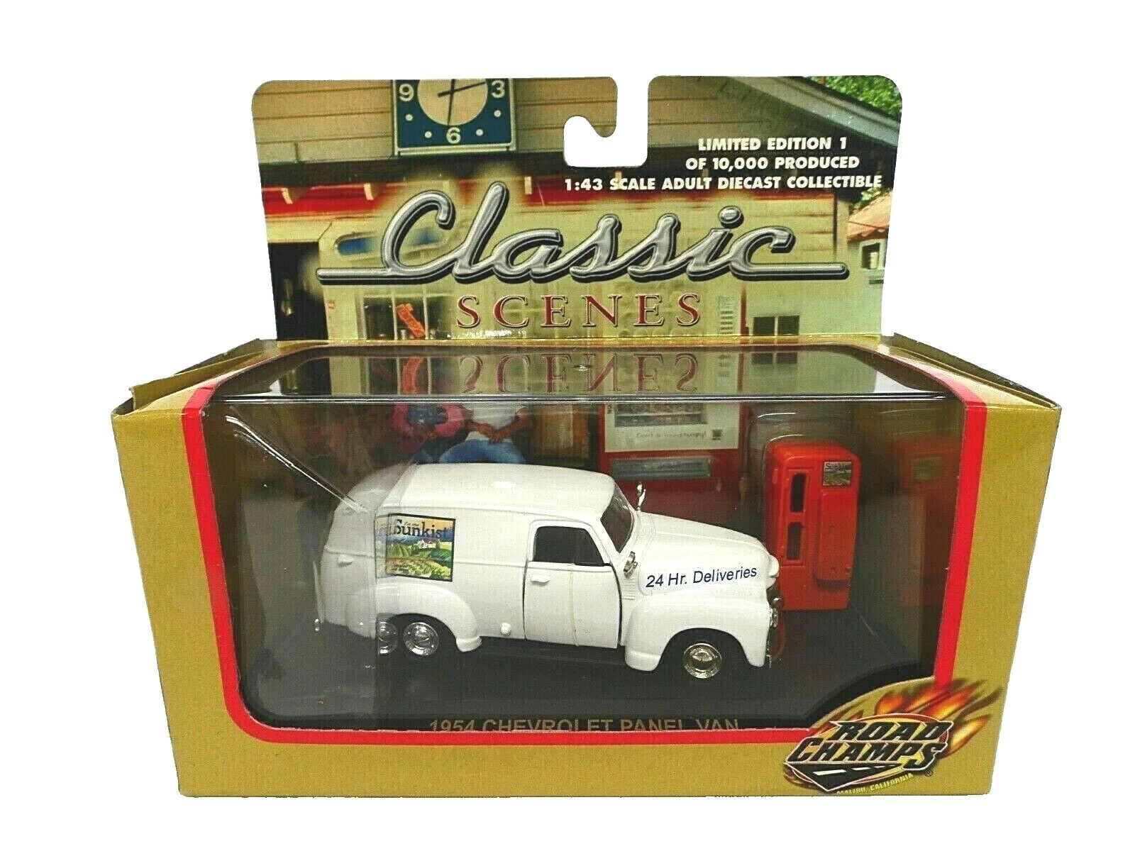 Furgonetas Road Champs Diecast y de juguete