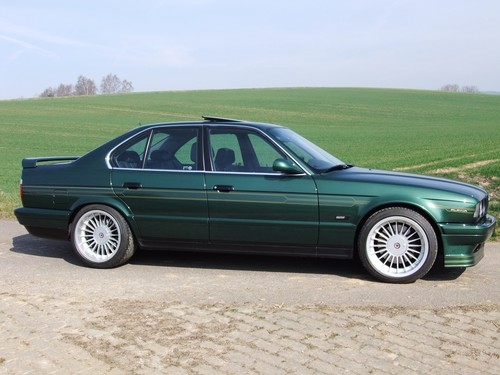 BMW/Alpina B10 Bi-Turbo E34 Alpina-Green M5-Mirrors 18" B12 Wheels 2 Owners FASH - Picture 4 of 12