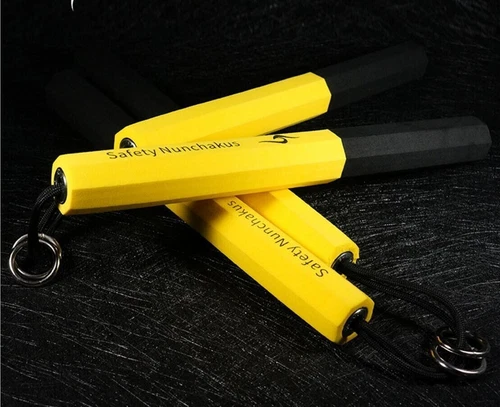 Kung Fu Nunchaku Bruce Lee Nunchaku zwei Sticks Training zeigen - EVA-Blase - Bild 9 von 10
