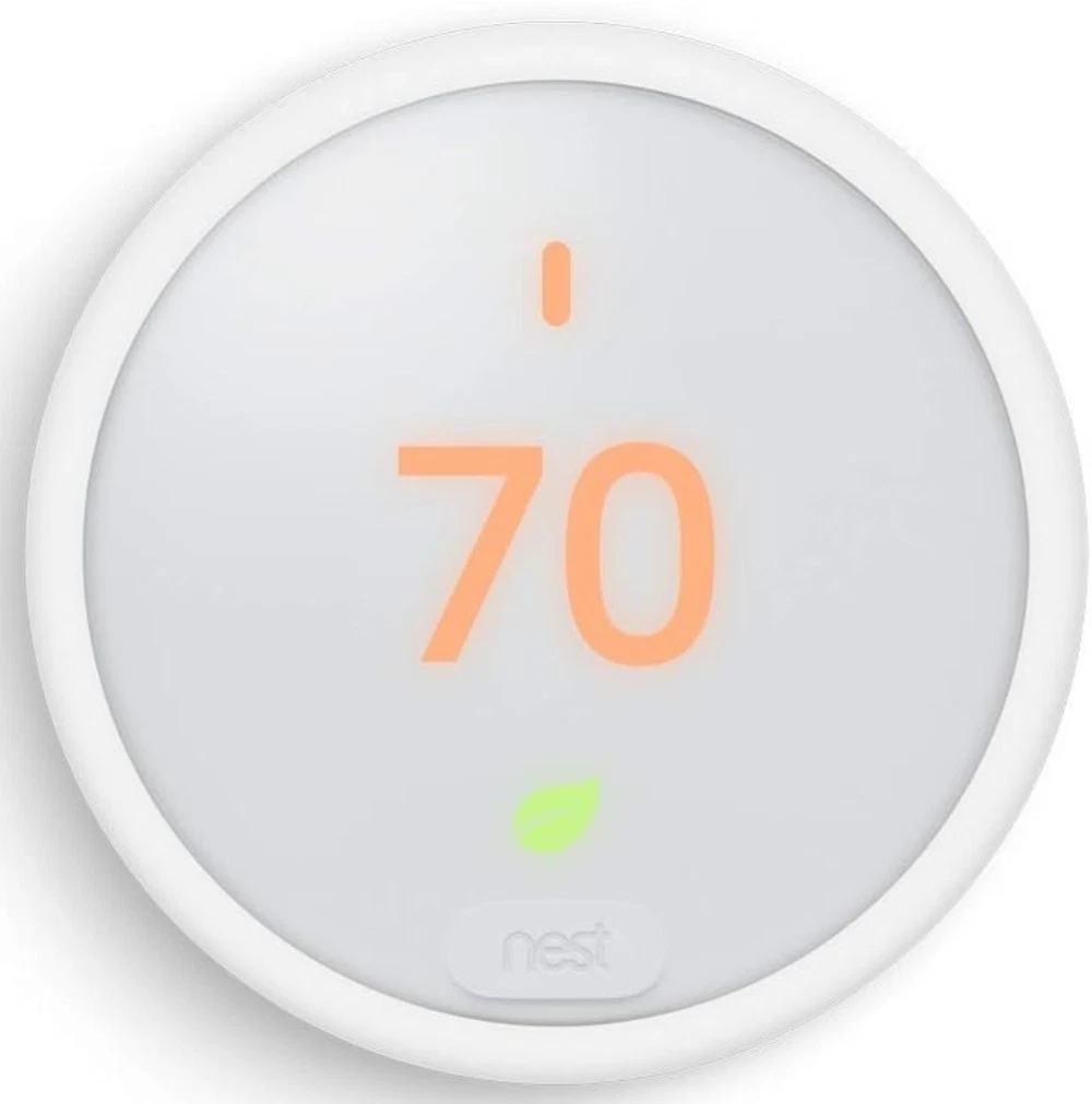 Nest Thermostat E Programmable Smart Thermostat - White (T4000ES)