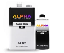 Rapid Clearcoat AC-3841 Kit | Alpha Automotive Paint