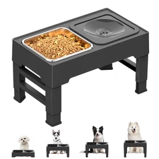 High-legged Dog Bowls, Stainless Steel Height-increasing Dog Bowls, 4 Kinds Of