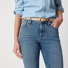 J Crew Mid Rise Flare Crop Jean in Medium Wash Size 30 ~ NEW — photo 3