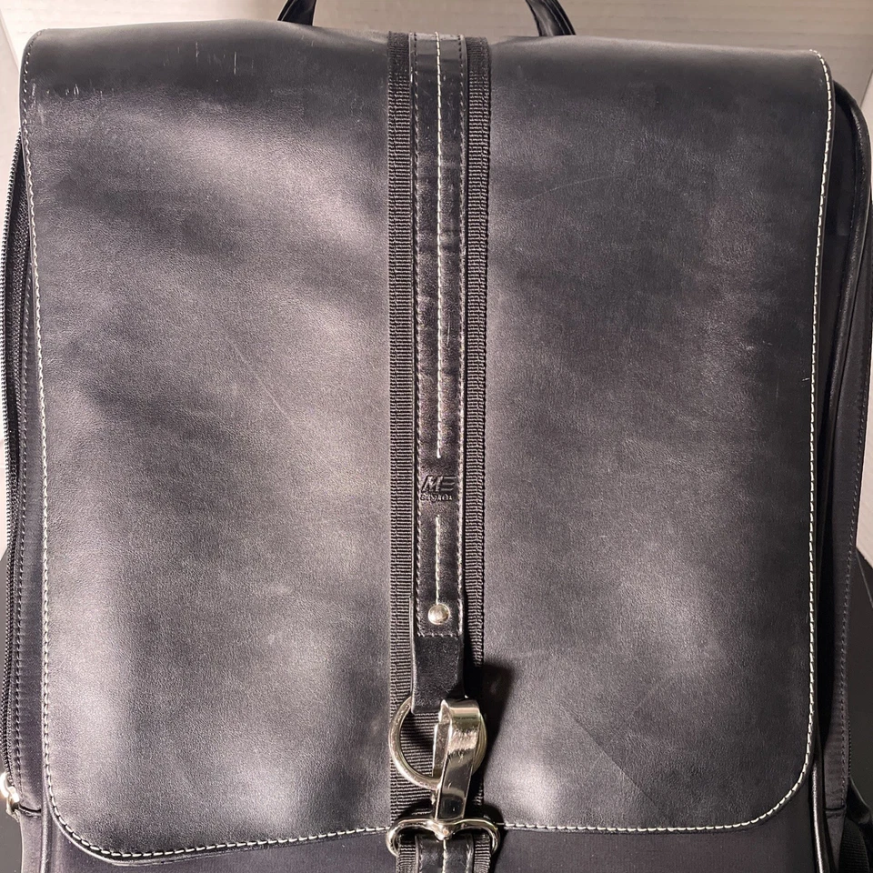 Mochila ejecutiva de viaje pulida Mobile Edge negra 16” Slimline Paris para computadora portátil Foto 3 de 4