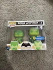 Funko Pop! Heroes DC Batman vs Superman Glows Walmart Exclusive 2 Pack