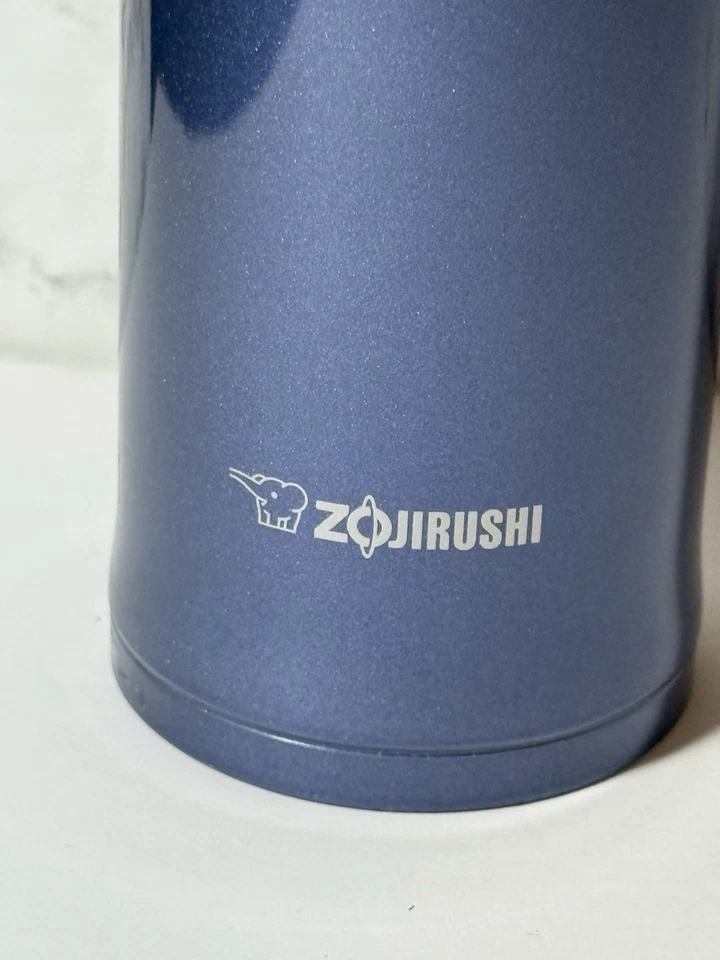 Caneca de aço inoxidável Zojirushi, 16 oz, azul esfumaçado - Imagem 4 de 4
