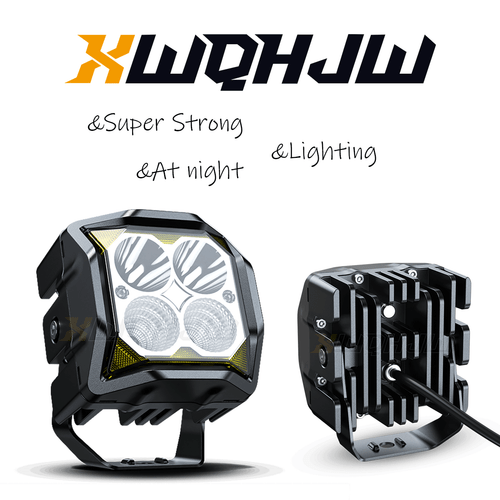 🔥4inch Car LED Work Light Pods Spot Flood Combo Offroad SUV Driving Fog Lamp - Picture 1 of 11