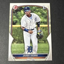2023 Bowman Javier Osorio #BP-4 Prospects  Detroit Tigers