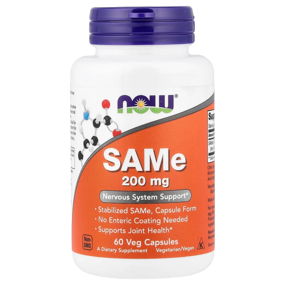 SAMe, 200 mg, 60 Veg Capsules
